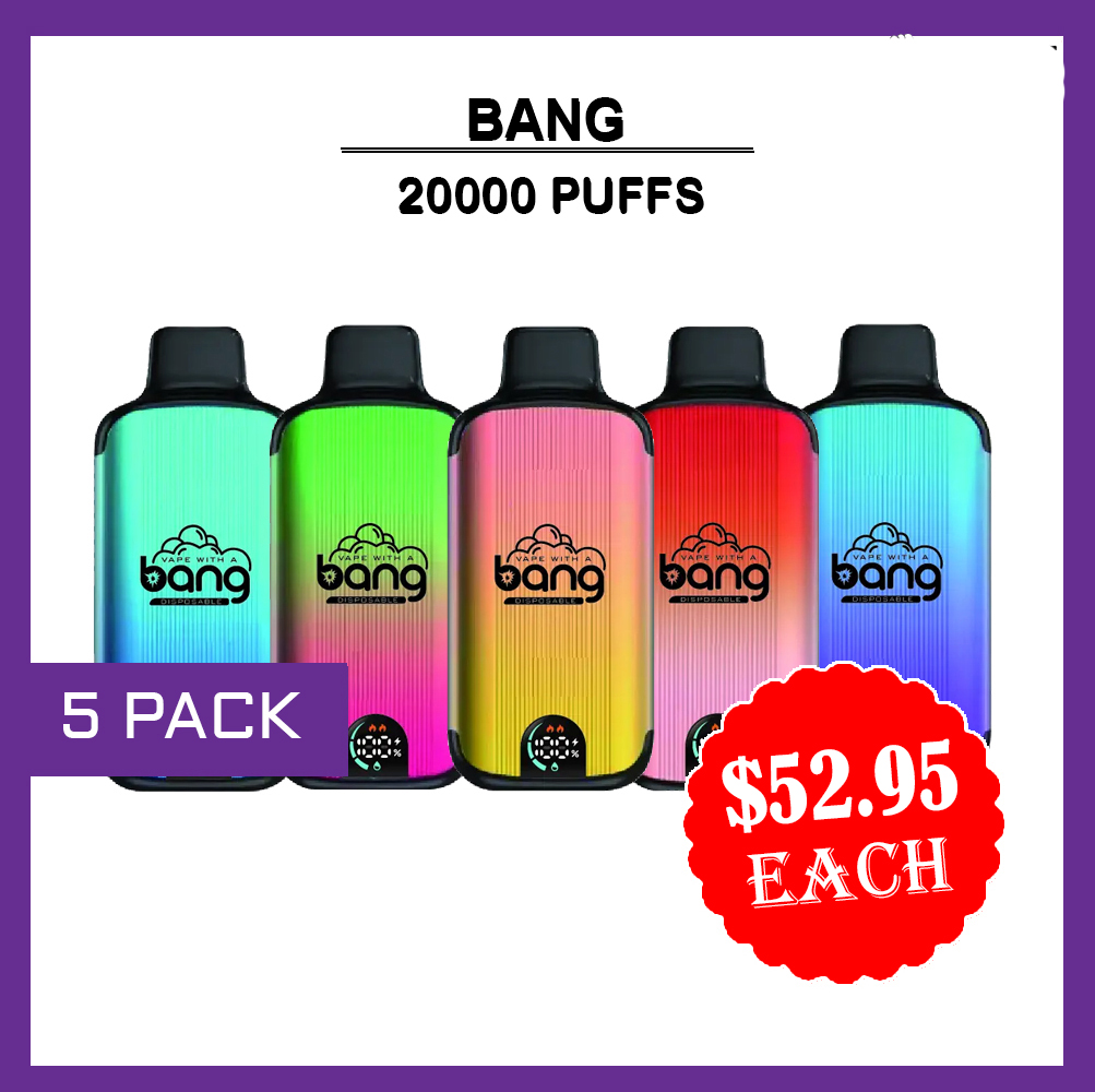 Bang 20000 Puffs — 5 Pack