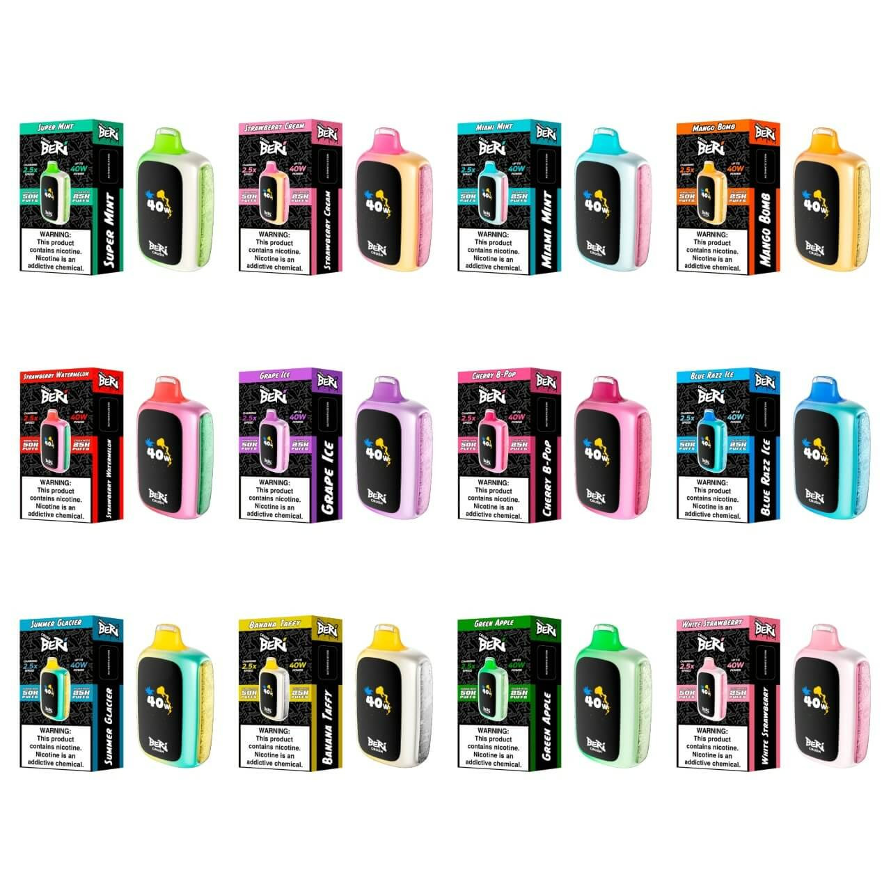 Beri Crush Disposable Vape — 50000 Puffs