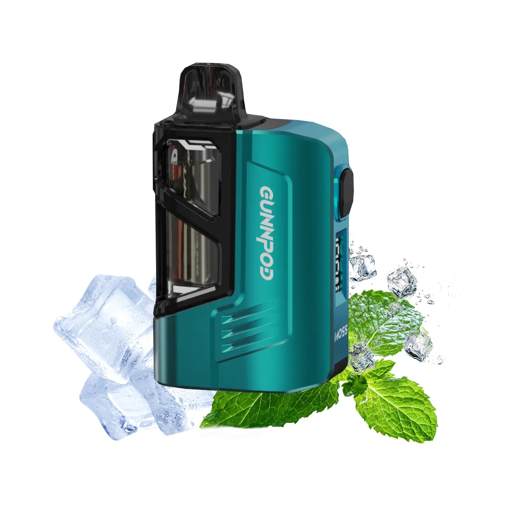 Gunnpod Moss 8000 Puffs — 10 Pack (Pod Only)