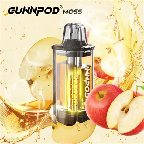 Gunnpod Moss Apple Bomb — 8000 Puffs (Pod Only)