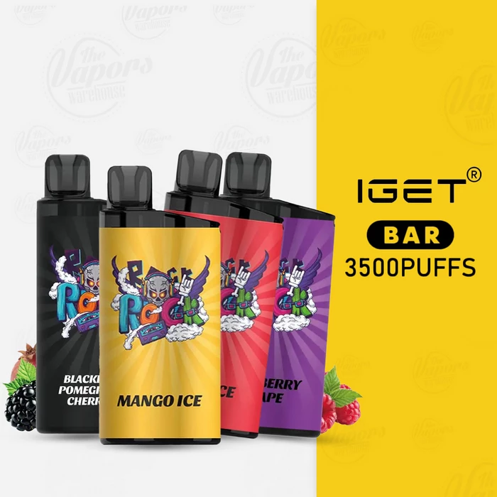 IGET Bar 3500 Puffs — 3 Pack