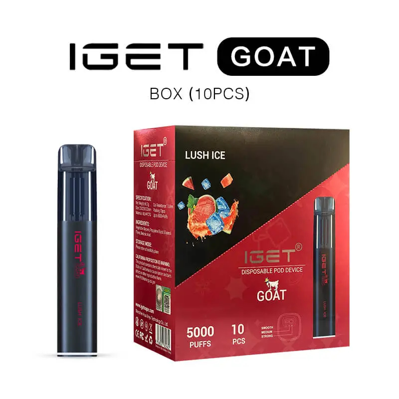 IGET Goat 5000 Puffs — 10 Pack