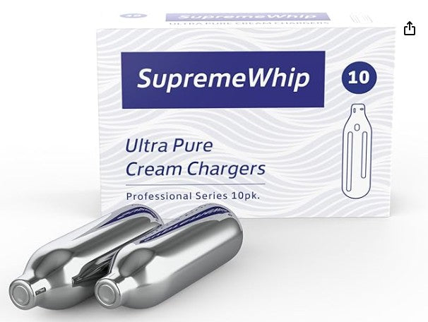 Supremewhip Cream Chargers N2O — 10 Pack